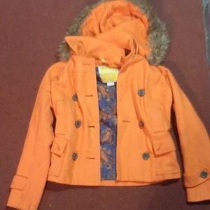 DELIA'S ORANGE COAT